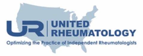 UR | UNITED RHEUMATOLOGY OPTIMIZING THEPRACTICE OF INDEPENDENT RHEUMATOLOGISTS Logo (USPTO, 12/15/2016)