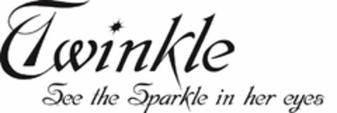 TWINKLE SEE THE SPARKLE IN HER EYES Logo (USPTO, 01/05/2017)