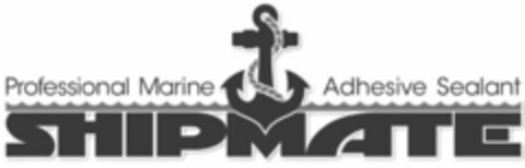 SHIPMATE PROFESSIONAL MARINE ADHESIVE SEALANT Logo (USPTO, 17.04.2017)