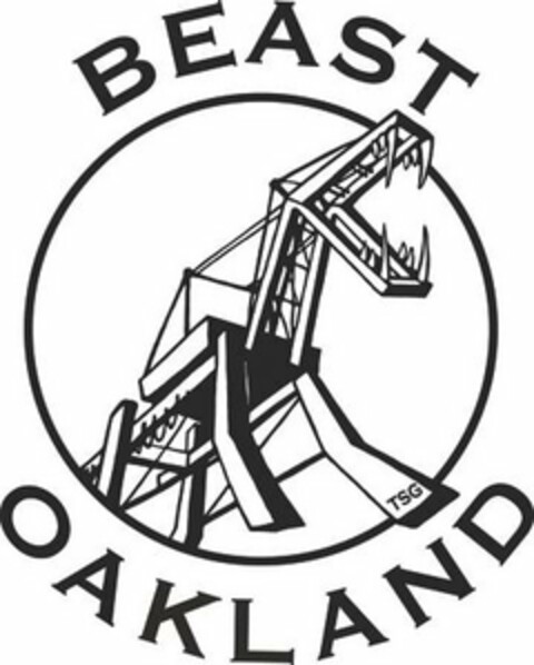 BEAST OAKLAND Logo (USPTO, 18.07.2017)