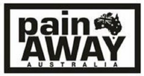 PAIN AWAY AUSTRALIA Logo (USPTO, 09/13/2017)