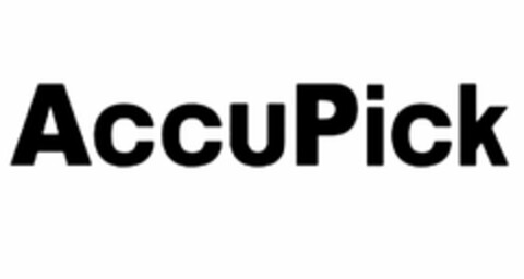 ACCUPICK Logo (USPTO, 07.12.2017)