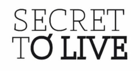 SECRET TO LIVE Logo (USPTO, 02/15/2018)