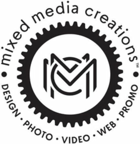 MIXED MEDIA CREATIONS, DESIGN, PHOTO, VIDEO, WEB, PROMO Logo (USPTO, 04.09.2018)