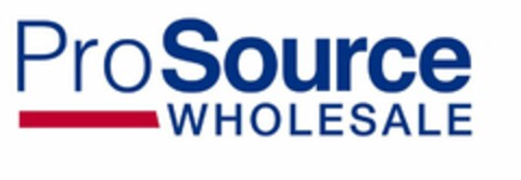 PROSOURCE WHOLESALE Logo (USPTO, 11/12/2018)
