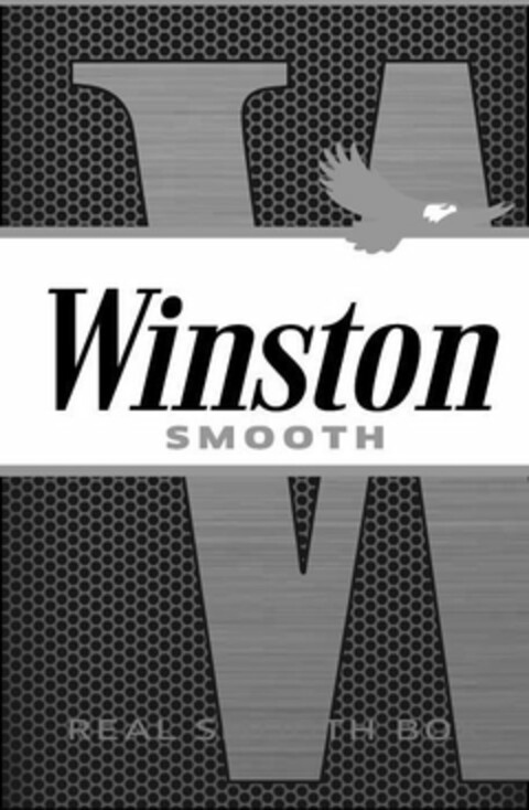 W WINSTON SMOOTH REAL SMOOTH BOX Logo (USPTO, 03/07/2019)