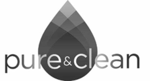 PURE & CLEAN Logo (USPTO, 22.05.2019)