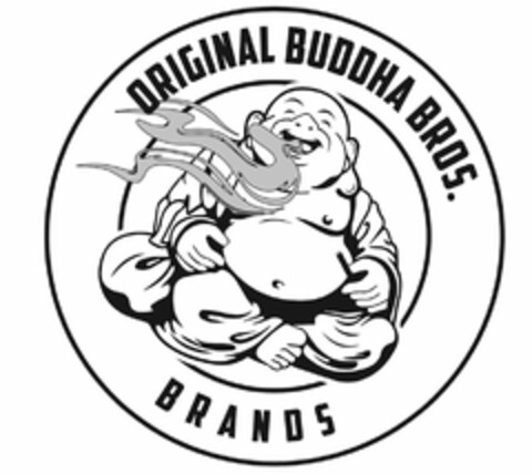 ORIGINAL BUDDHA BROS. BRANDS Logo (USPTO, 11/01/2019)