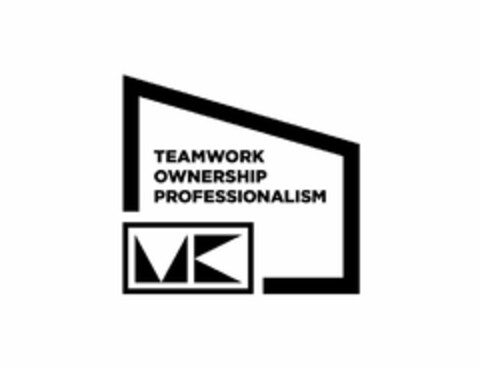 TEAMWORK OWNERSHIP PROFESSIONALISM MK Logo (USPTO, 31.07.2020)