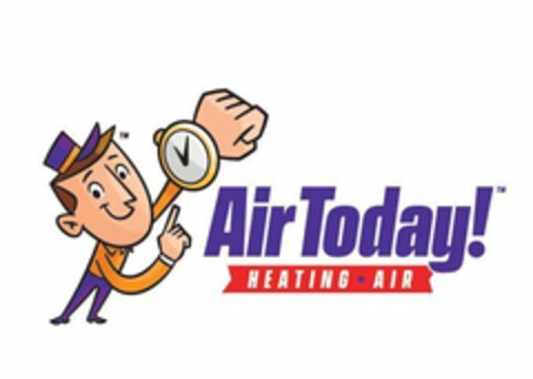 AIR TODAY! HEATING · AIR Logo (USPTO, 09/03/2020)