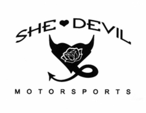 SHE DEVIL MOTORSPORTS Logo (USPTO, 04.02.2009)