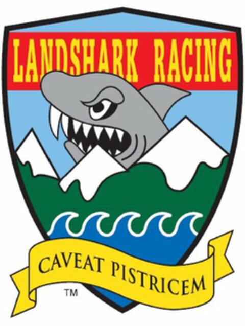 LANDSHARK RACING AND CAVEAT PISTRICEM Logo (USPTO, 12.02.2009)