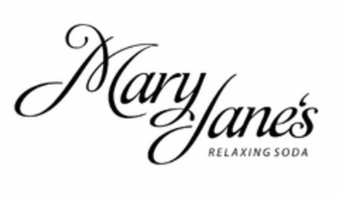 MARY JANE'S RELAXING SODA Logo (USPTO, 10.03.2009)