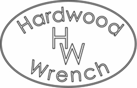 HARDWOOD HW WRENCH Logo (USPTO, 16.03.2009)
