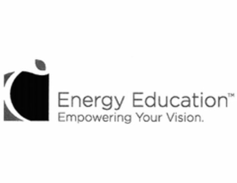 ENERGY EDUCATION EMPOWERING YOUR VISION. Logo (USPTO, 04/21/2009)