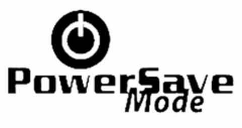 POWERSAVE MODE Logo (USPTO, 09.06.2009)