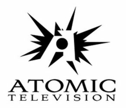 A ATOMIC TELEVISION Logo (USPTO, 24.06.2009)