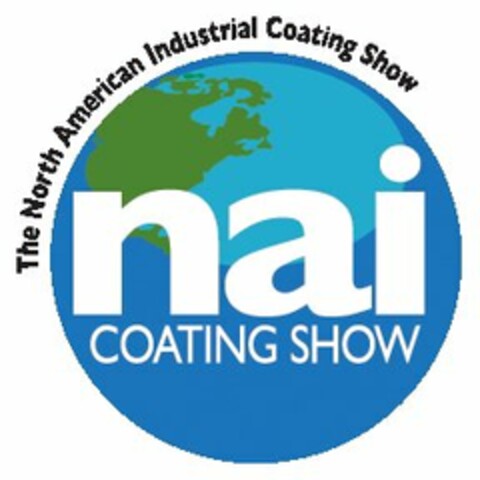 THE NORTH AMERICAN INDUSTRIAL COATING SHOW NAI COATING SHOW Logo (USPTO, 25.09.2009)