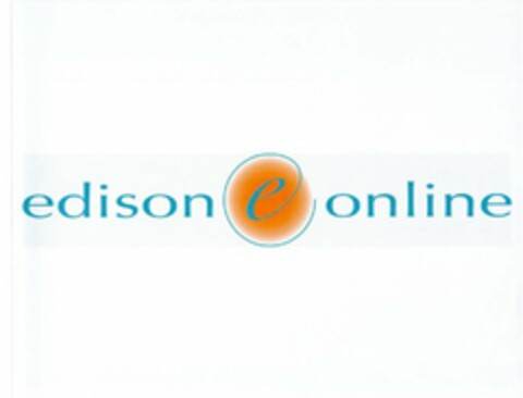 EDISON E ONLINE Logo (USPTO, 24.11.2009)