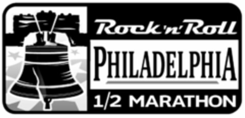 ROCK 'N' ROLL PHILADELPHIA 1/2 MARATHON Logo (USPTO, 19.01.2010)