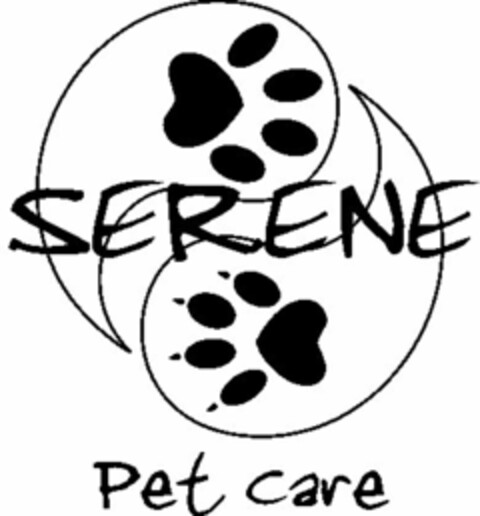 SERENE PET CARE Logo (USPTO, 03.06.2010)