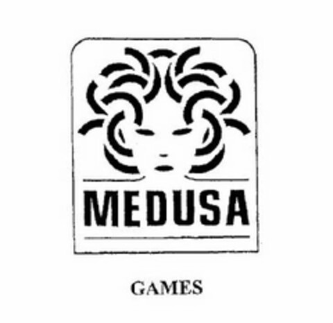 MEDUSA GAMES Logo (USPTO, 16.09.2010)