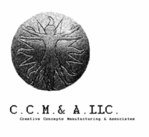 C.C.M. & A. LLC. CREATIVE CONCEPTS MANUFACTURING & ASSOCIATES Logo (USPTO, 22.09.2010)