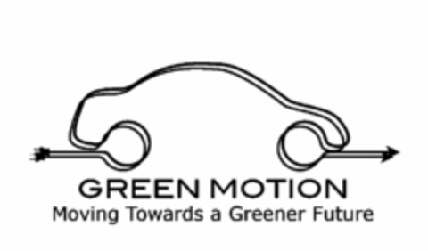 GREEN MOTION MOVING TOWARDS A GREENER FUTURE Logo (USPTO, 21.10.2010)