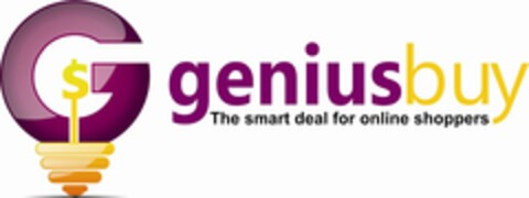 G GENIUSBUY THE SMART DEAL FOR ONLINE SHOPPERS Logo (USPTO, 16.02.2011)