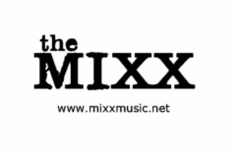 THE MIXX WWW.MIXXMUSIC.NET Logo (USPTO, 02/28/2011)