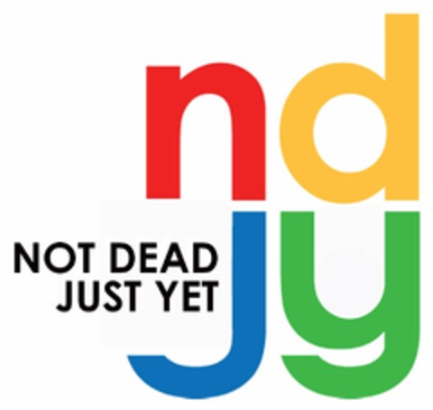 NDJY NOT DEAD JUST YET Logo (USPTO, 13.03.2011)