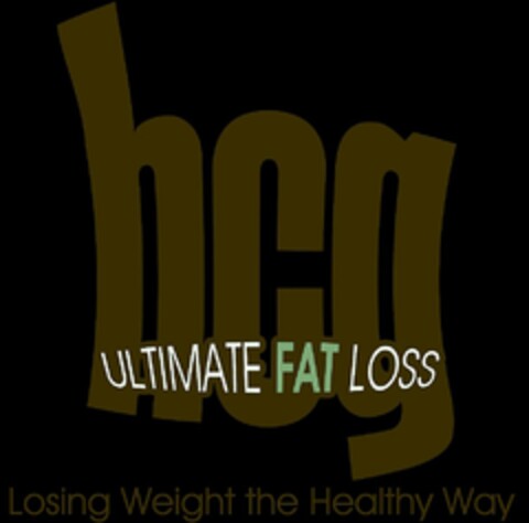 HCG ULTIMATE FAT LOSS LOSING WEIGHT THE HEALTHY WAY Logo (USPTO, 04/03/2011)