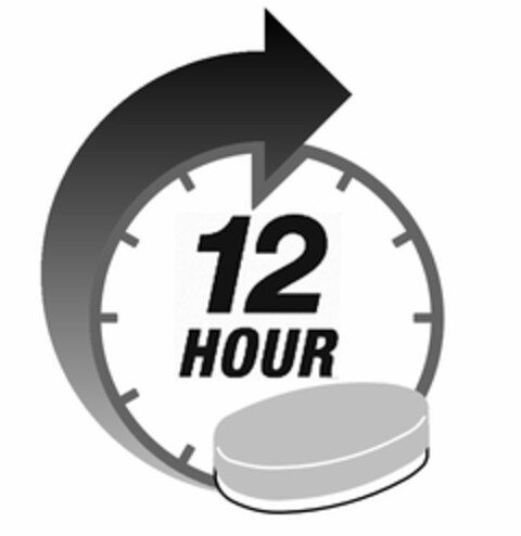 12 HOUR Logo (USPTO, 04/07/2011)