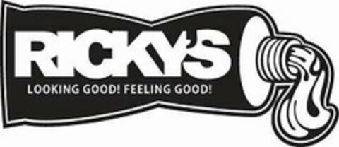 RICKY'S LOOKING GOOD! FEELING GOOD! Logo (USPTO, 09/27/2011)