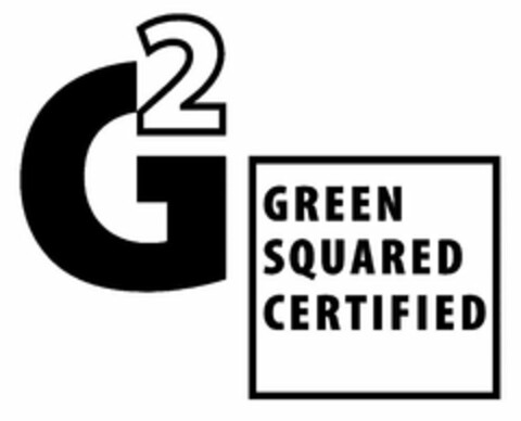 G2 GREEN SQUARED CERTIFIED Logo (USPTO, 14.10.2011)