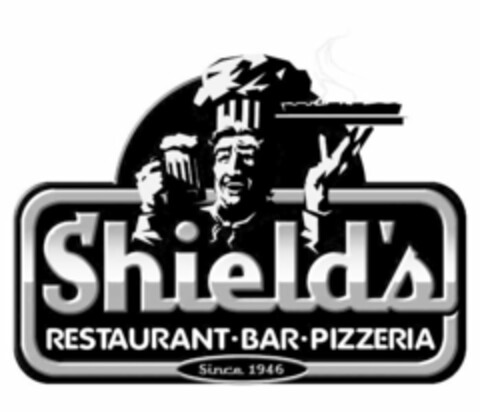 SHIELD'S RESTAURANT·BAR·PIZZERIA SINCE 1946 Logo (USPTO, 05.09.2012)