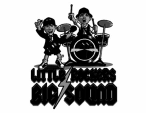 LITTLE ROCKERS BIG SOUND Logo (USPTO, 18.10.2012)