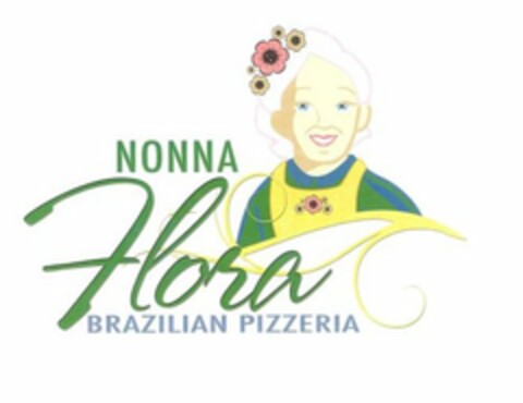 NONNA FLORA BRAZILIAN PIZZERIA Logo (USPTO, 27.11.2012)