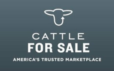 CATTLE FOR SALE AMERICA'S TRUSTED MARKETPLACE Logo (USPTO, 08.02.2013)