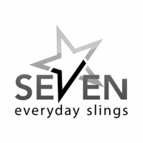 SEVEN EVERYDAY SLINGS Logo (USPTO, 08/28/2013)