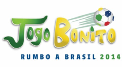 JOGO BONITO RUMBO A BRASIL 2014 Logo (USPTO, 09.09.2013)