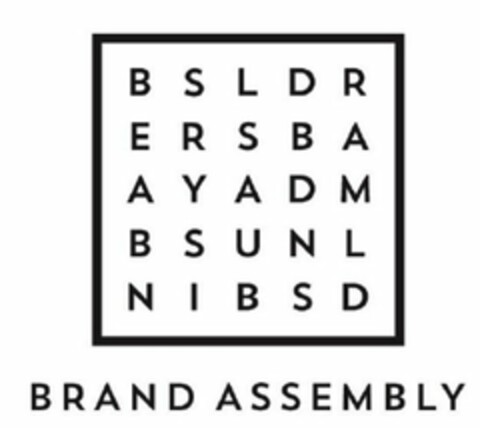 BRAND ASSEMBLY BSLDRERSBAAYADMBSUNLNIBSD Logo (USPTO, 10/14/2013)