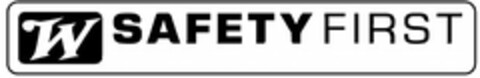 W SAFETY FIRST Logo (USPTO, 09.04.2014)