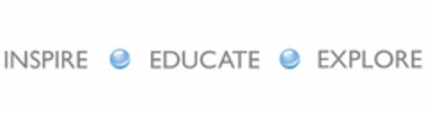 INSPIRE EDUCATE EXPLORE Logo (USPTO, 15.04.2014)