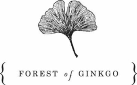 FOREST OF GINKGO Logo (USPTO, 09.12.2014)