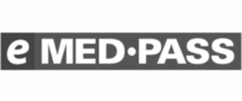 E MED PASS Logo (USPTO, 09.12.2015)