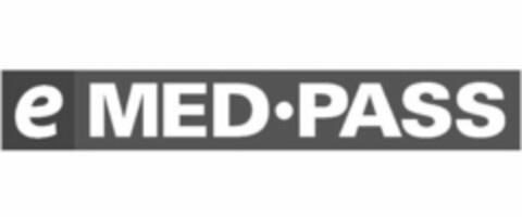 E MED PASS Logo (USPTO, 12/09/2015)