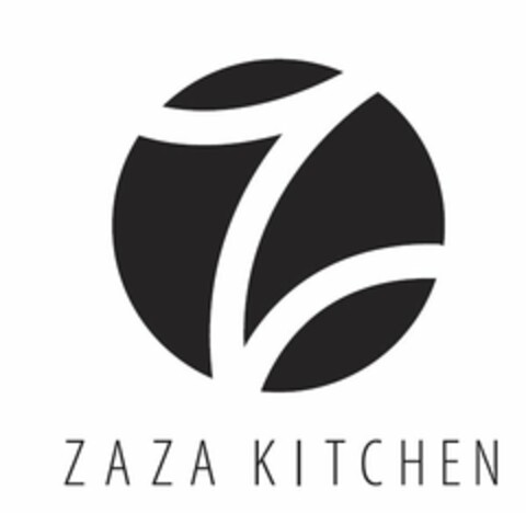 Z ZAZA KITCHEN Logo (USPTO, 03/08/2016)