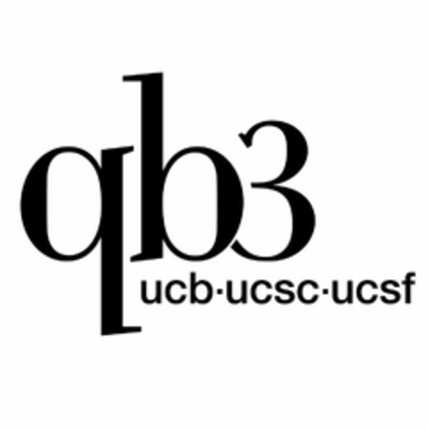 QB3 UCB·UCSC·UCSF Logo (USPTO, 22.03.2016)