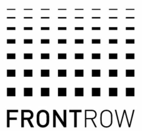 FRONTROW Logo (USPTO, 11.11.2016)